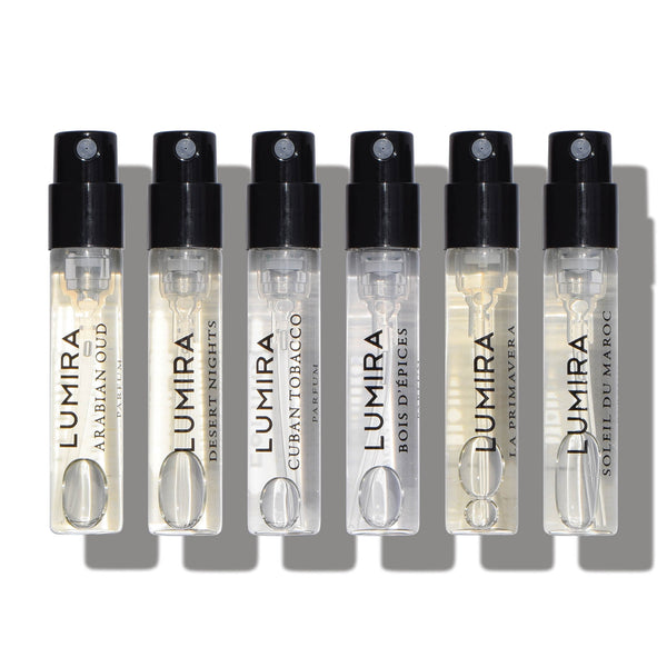 Lumira Perfume Discovery Set - 6 x 2ml Vials
