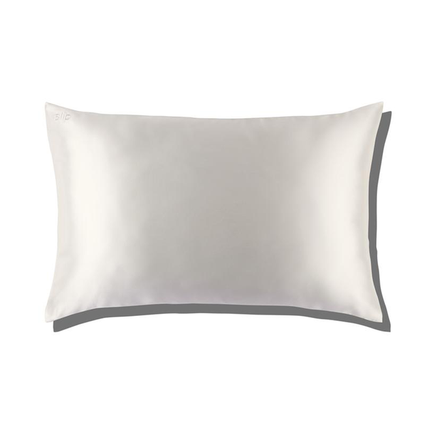 Slip Silk Pillow Case King - White